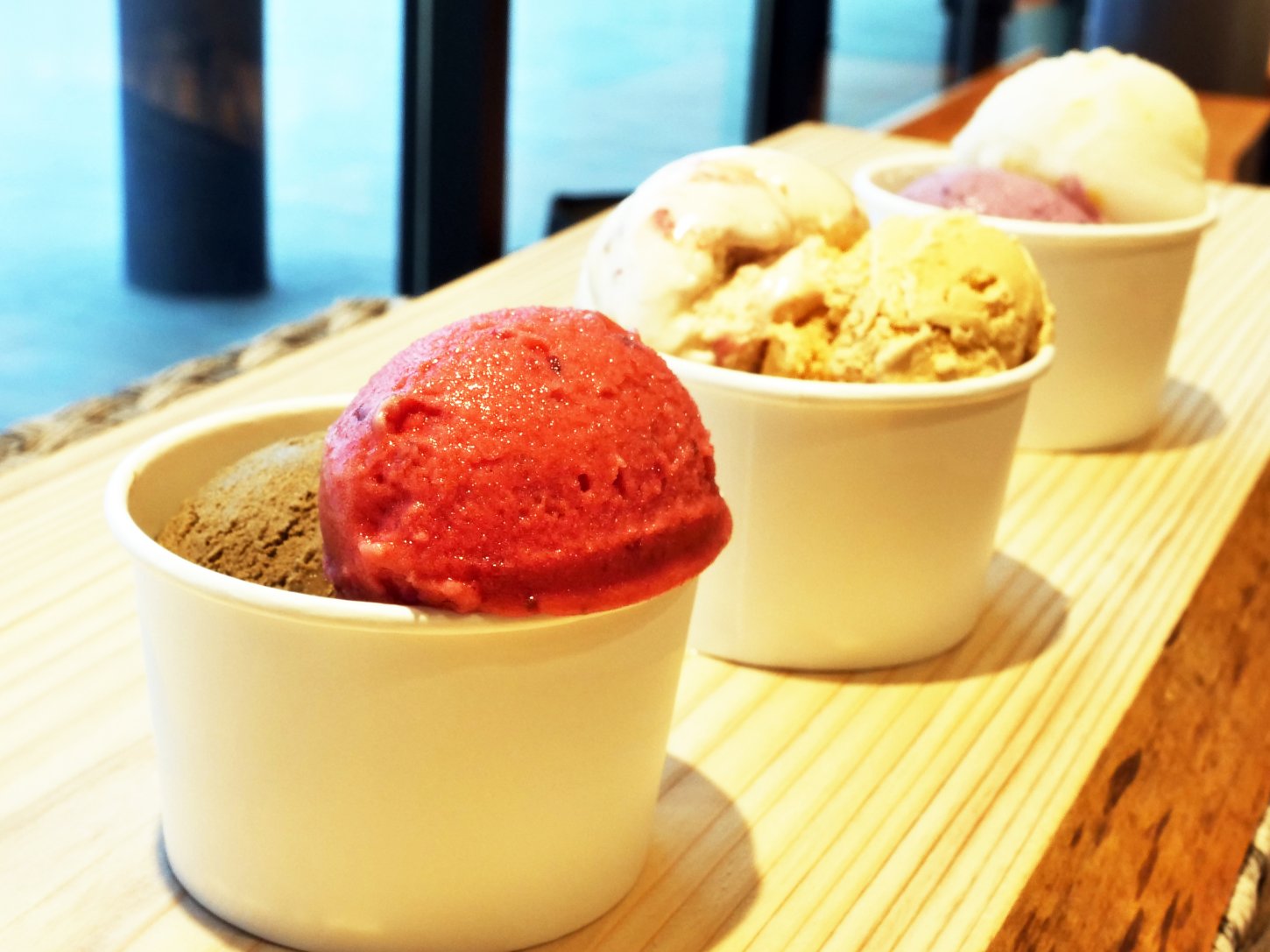 シェフの手作りジェラート